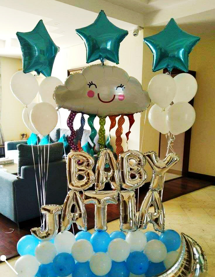 Baby Welcome Decorations - Best Balloon Decorators in Patna | Party Craze