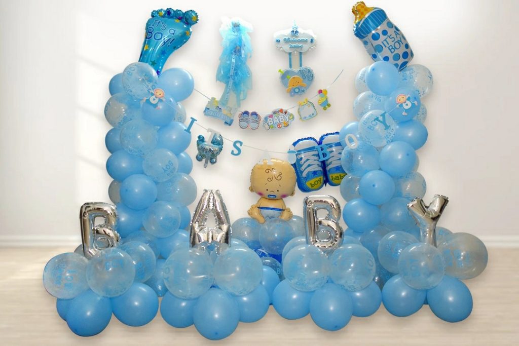 Baby Welcome Decorations Birthday Party Anisers In Patna Bihar Balloon Decorators Planner Anizers Theme - Newborn Baby Welcome Home Decoration