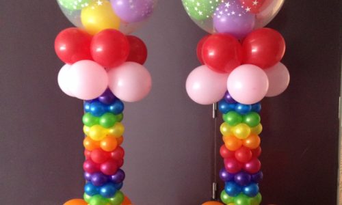 Rainbow-Balloon-Columns