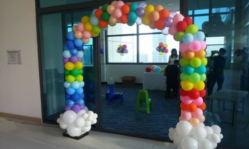 arch gate balloons