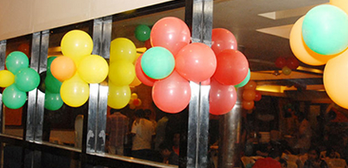 balloons bunches decorations