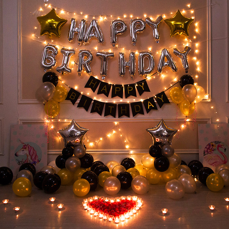 Birthday Decoration for Husband - Balloon Decorators in Patna