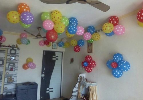 birthday balloon decoration