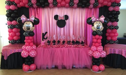 mini mouse theme birthday party in patna